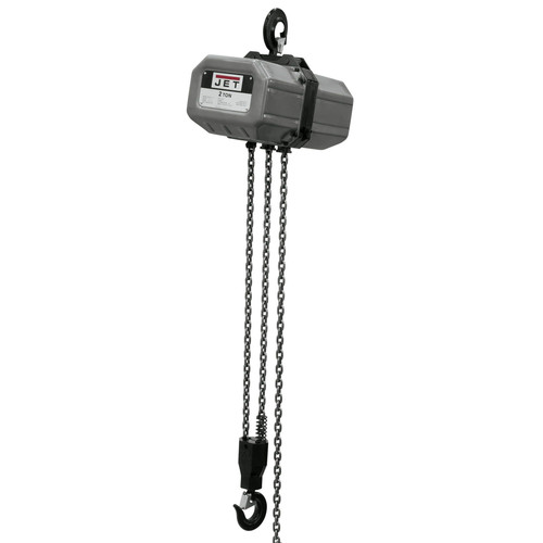 Hoists | JET 2SS-3C-20 460V 2SS Series 12 Speed 2 Ton 20 ft. Lift 3-Phase Prewired Electric Chain Hoist image number 0