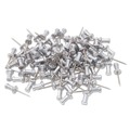 Friends and Family Sale - Save up to $60 off | GEM CPAL5 Aluminum Head Push Pins, Aluminum, Silver, 5/8-in (100/Box) image number 1