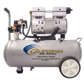 California Air Tools 6010LFC 1 HP 6 Gallon Ultra Quiet and Oil-Free Steel Tank Wheelbarrow Air Compressor image number 1