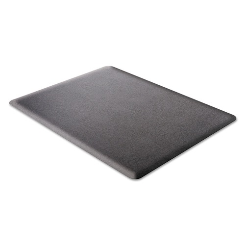 Deflecto CM24242BLKSS Ergonomic 53 in. x 45 in. Sit Stand Mat - Black image number 0