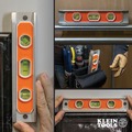 Levels | Klein Tools 935R 9 in. Aluminum Magnetic Torpedo Level with 3 Vials image number 9