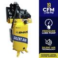 EMAX ES05V080I1 Industrial 5 HP 80 Gallon Oil-Lube Stationary Air Compressor image number 1