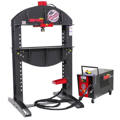 Edwards HAT4020 40 Ton Shop Press with 230V 3-Phase Porta-Power Unit image number 0