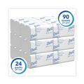 Scott 04442 7-1/2 in. x 11-3/5 in. Control Slimfold Towels - White (90/Pack 24 Packs/Carton) image number 1
