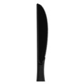 Cutlery | Dixie KM517 Heavy Mediumweight Plastic Knives - Black (1000/Carton) image number 3