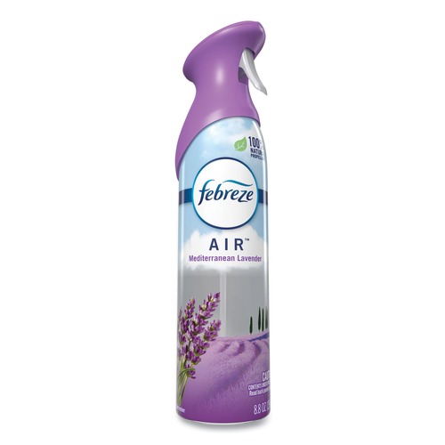 New Arrivals | Febreze 96264EA AIR 8.8 oz. Aerosol Spray - Mediterranean Lavender image number 0