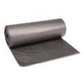 Trash Bags | Boardwalk H7658SGKR01 Extra-Extra-Heavy Can Liner, 38x58, 60gal, 1.1 Mil, Gray (25 Bag/Roll, 4 Roll/Carton) image number 1