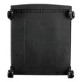 Office Filing Cabinets & Shelves | Storex 61269U01C 14.75 in. x 18.25 in. x 12.75 in. Single-Drawer Mobile Filing Cabinet - Black/Blue image number 3