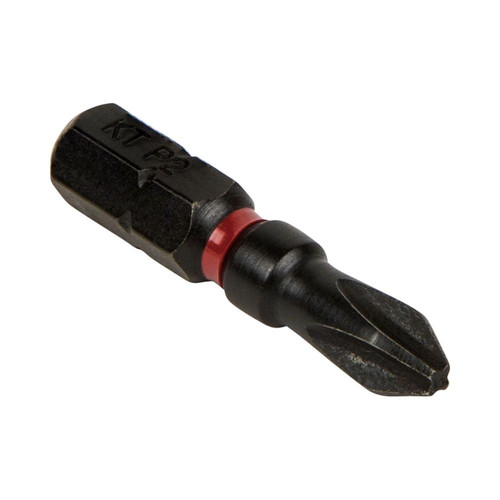 Bits and Bit Sets | Klein Tools 32798 #2 Phillips Pro Impact Power Bits (5/Pack) image number 0