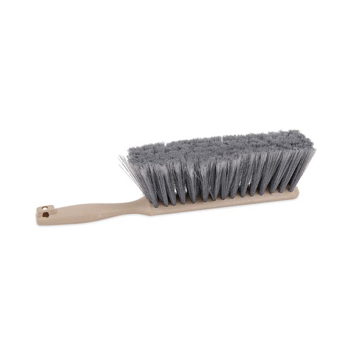 New Arrivals | Boardwalk BWK5408 8 in. Flagged Polypropylene Fill Counter Brush - Tan Handle image number 0