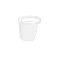 Deflecto PFMD100F 13 in. x 10 in. One Size Fits All Disposable Face Shield - Clear (100/Carton) image number 2