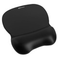 Innovera IVR51430 8-1/4 in. x 9-5/8 in. Nonskid Base Gel Mouse Pad with Wrist Rest - Blue image number 0