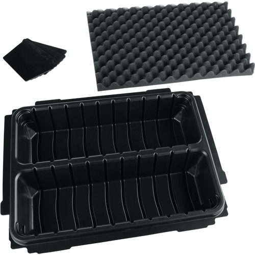 Storage Systems | Makita P-83680 2 Row Insert Tray with 6 Dividers and Foam Lid for MAKPAC Interlocking Case image number 0