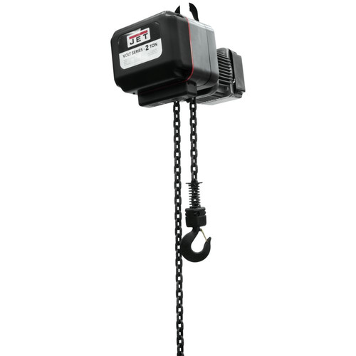 JET VOLT-200-13P-10 2 Ton 1-Phase/3-Phase 230V Electric Chain Hoist with 10 ft. Lift image number 0