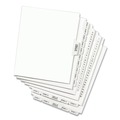 Friends and Family Sale - Save up to $60 off | Avery 11911 Avery-Style Legal Exhibit Side Tab Divider, Title: 1, Letter - White (25/Pack) image number 2