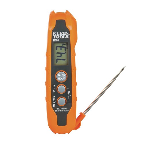 Detection Tools | Klein Tools IR07 Dual IR/Probe Thermometer image number 0