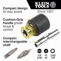 Klein Tools 32561 6-in-1 Multi-Bit Screwdriver/Nut Driver  image number 2