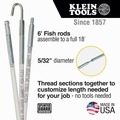 Wire & Conduit Tools | Klein Tools 56418 3-Piece Hi-Flex 18 ft. Glow Rods Set image number 2