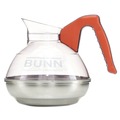 Food Service | BUNN 06101.0101 64 oz. Easy Pour Decanter with Orange Handle image number 3