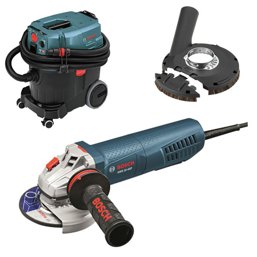 Bosch GWS1045POSHA 10 Amp 412 in. Angle Grinder with Paddle Switch