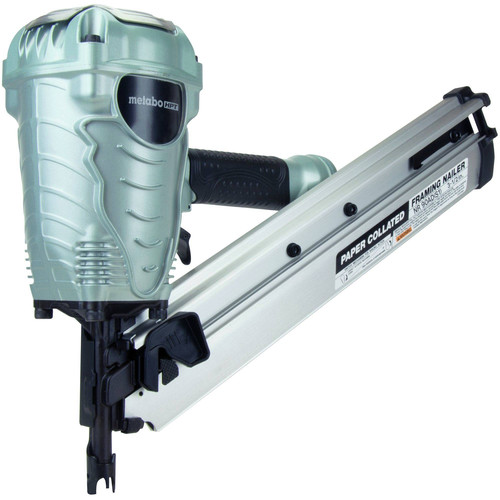 Metabo HPT NR90ADS1M 35-Degree Paper Collated 3-1/2 in. Strip Framing Nailer image number 0