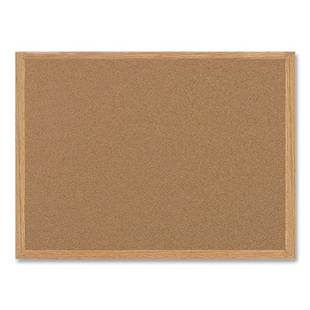 MasterVision SB0720001233 Earth Series 48 in. x 36 in. Wood Frame Cork Board
