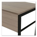 New Arrivals | Linea Italia LITUR600NW Urban Series 47.25 in. x 23.75 in. x 29.5 in. Desk Workstation - Natural Walnut image number 4