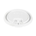 Dart LB3161-00007 10-Sleeve/Carton 100-Piece/Sleeve Lift Back and Lock Tab 10 oz. - 24 oz. Cup Lids - White image number 0