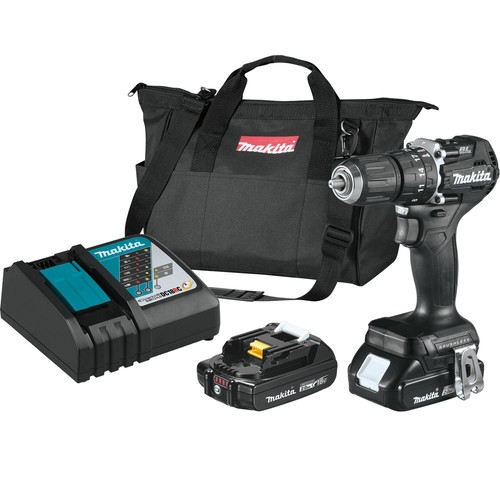 Makita XPH15RB 18V LXT Brushless Sub-Compact Lithium-Ion 1/2 in. Cordless Hammer Drill-Driver Kit with 2 Batteries (2 Ah) image number 0