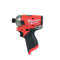 Impact Drivers | Milwaukee 2551-20 M12 FUEL SURGE Compact Lithium-Ion 1/4 in. Cordless Hex Hydraulic Driver (Tool Only) image number 1