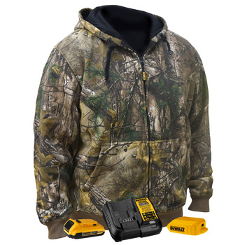 HEATED HOODIES | Dewalt DCHJ074D1-M 20V MAX Li-Ion Heated Hoodie Kit - Medium