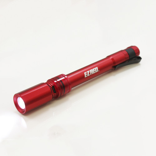 EZ Red TF120R Rechargeable Pocket Light Red image number 0