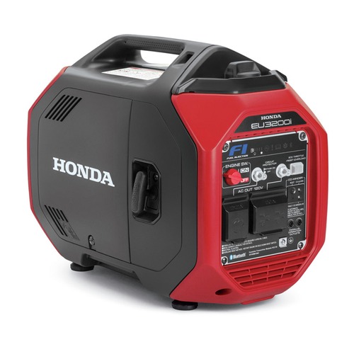 Portable Generators | Honda 665740 EU3200IAN 3200 Watt Bluetooth Portable Inverter Generator with CO-MINDER image number 0
