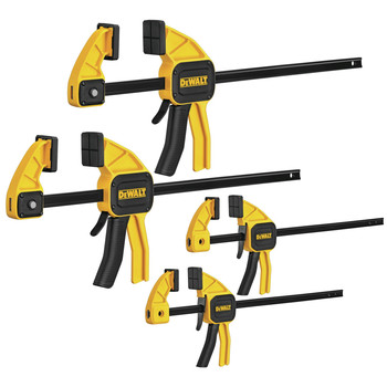 CLAMPS AND VISES | Dewalt DWHT83196 Medium and Large Trigger Clamps 4-Pack