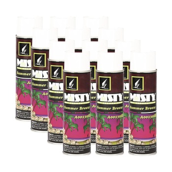 PRODUCTS | Misty 1001868 10 oz. Summer Breeze, Handheld Air Deodorizer Aerosol Spray (12/Carton)