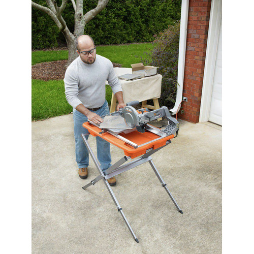 Factory Reconditioned Ridgid ZRR4030 7 in. Portable JobSite Wet Tile