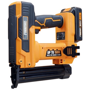 PRODUCTS | Freeman 20V Lithium-Ion 1-1/4 in. Cordless 2-in-1 18-Gauge Nailer/Stapler Kit (1.5 Ah)
