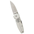 Knives | Klein Tools 44001 Lockback Pocket Knife, 2 1/2 in Stainless Steel Blade; Lockback Pocket Knife, 2 1/2 in Stainless Steel Drop-Point Blade image number 1