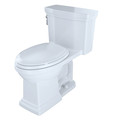 TOTO MS814224CEFG#01 Promenade II One-Piece Elongated 1.28 GPF Universal Height Toilet (Cotton White) image number 2