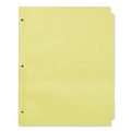 Universal UNV20836 11 in. x 8.5 in., 5-Tab, Self-Tab Index Dividers - Buff (36/Box) image number 3