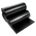 AccuFit H5645PK R01 Linear Low Density 23 Gallon 23 in. x 45 in. Accufit Stock Can Liners - Black (200-Piece/Carton) image number 0
