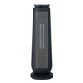 Construction Heaters | Alera HECT24 7.17 in. x 7.17 in. x 22.95 in. Ceramic Heater Tower with Remote Control - Black image number 0