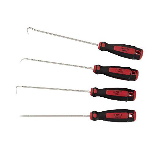 Body Shop Tools | Sunex HD 9842 4-Piece 9-3/16 in. Hook and Pick Set image number 0