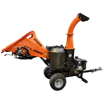 CHIPPERS AND SHREDDERS | Detail K2 OPC505AE 5 in. - 14 HP Autofeed Wood Chipper with Electric Start KOHLER CH440 Command PRO Commercial Gas Engine