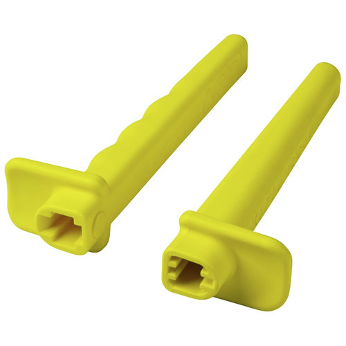 Save an extra 15% off Klein Tools! | Klein Tools 13134 2-Piece Replacement Plastic Handle Set for 63607 2017 Edition Cable Cutter - Yellow image number 0