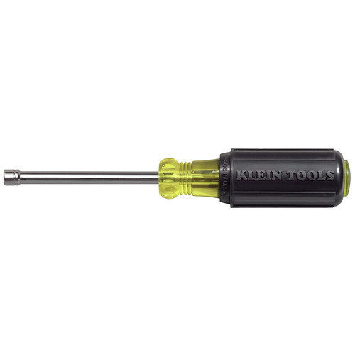 Klein Tools 630-4MM 4mm Cushion Grip Nut Driver with 3 in. Hollow Shaft image number 0