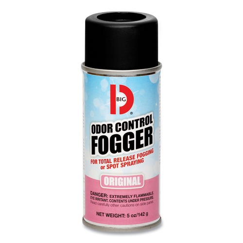 Cleaning & Janitorial Supplies | Big D Industries 034100 Odor Control Fogger, 5oz Aerosol (12/Carton) image number 0