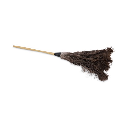 New Arrivals | Boardwalk BWK28GY Professional 16 in. Handle Ostrich Feather Duster image number 0