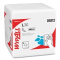 WypAll 5812 12-1/2 in. x 12 in. 1/4 Fold L30 Towels (12 Polypacks/Carton, 90 Sheets/Polypack) image number 1