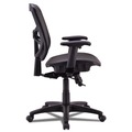 New Arrivals | Alera ALEEL42B18 Alera Elusion Series Air Mesh Mid-Back Swivel/tilt Chair, Black image number 2